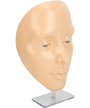  Cryfokt Makeup Practice Board Reusable 5D Silicone Makeup Mannequin Face with 20ml Makeup Remover Oil Eyeshadow for Complete Practice - Buy Online on GoSupps.com