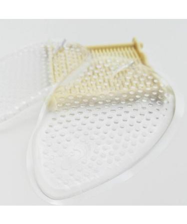 Pads Foot Mat Heel Cups 4 Pair Silicone Orthotic Half Insoles Soft Front Half Cushion Insoles for Plantar Heel (Transparent) High Heel Reflexology - Buy Online on GoSupps.com