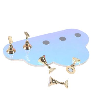 minkissy 1 Set Nail Tools Nail Holder for Painting Nails False Nails Display Holder Nails Tips Display Stand Press on Fake Nails Stand Press on Nails Holder Bracket Acrylic Symphony