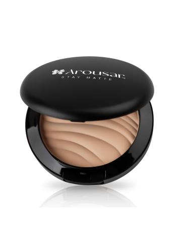Pressed Face Powder Flawless and Oil Control Pressed Setting Powder Long Lasting Matte Finish 2# BEIGE 02