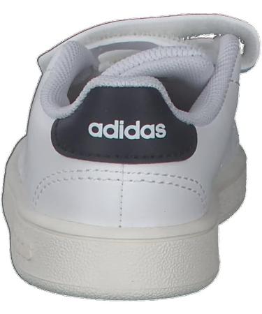 Adidas Unisex Kids Advantage Cf I Sneaker - Child UK 2 - Ftwr White/Legend Ink/Cloud White - Buy Online on GoSupps.com