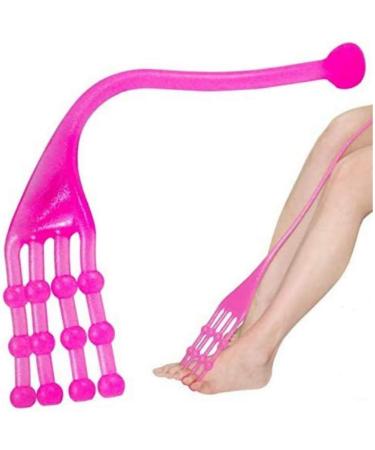 Foot Toe Stretcher Toe Separators for Bunions | Restore Toes with Foot Exercise Band (Pink) - Buy Online on GoSupps.com