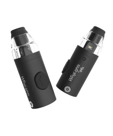 Winglights Next Blinker for bicycle and electric scooter |ECE-R50 tested as a front index and rearblinker |E scooter turn signal |Battery -operated |Embedded switch black - Buy Online on GoSupps.com