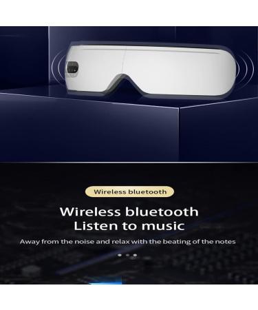 Buy Lanlousy Eye Massager: Vibration Hot Compress & Bluetooth Music for Fatigue Relief - LED Display - Buy Online on GoSupps.com