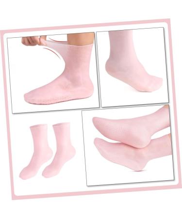 MERRYHAPY 1 Pair Moisturizing Socks Beach Socks Foot Protective Socks Skin-Friendly Care Socks Women Moisturizing Socks Elastic Long Socks Long Moisturizing Sock Moisturizing Foot Covers 20x10cm - Buy Online on GoSupps.com