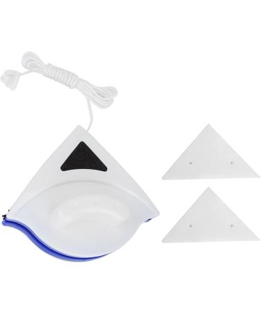 Magnetic Double Sided Window Cleaner with Glass Wiper and 2 Cotton Cloths Outdoor Tool - Buy Online on GoSupps.com