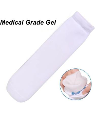 Soft Silicone Calf Corrector & Compression Sleeve for Shin Splints | Prosthetic Calf Shrinker | International Shipping Available - Buy Online on GoSupps.com