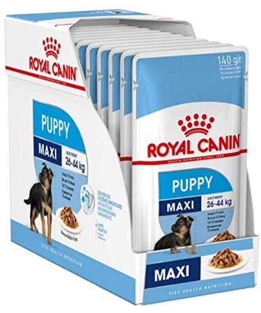 Royal Canin Maxi Puppy in Gravy Wet Dog Food (40 x 140g Pouches)