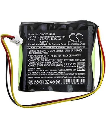 2000mAh Battery Replacement for Chatillon Force - DFS-R DFE SPK-DF-112 | 4.8V Compatible | International Shipping Available - Buy Online on GoSupps.com