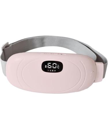 Predolo Menstrual Heating Pillows - 4 Vibration Massage Modes & 5 Heat Levels | Waist Belt & Belly Girdle for Women | Comfort & Relief in Pink - Buy Online on GoSupps.com