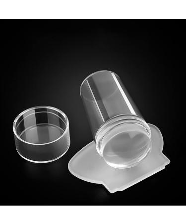 Lurrose 3 Transparent Nail Stamping Plates & Scrapers - Silicone Nail Art Tools for Perfect Manicures | International Shipping Available - Buy Online on GoSupps.com