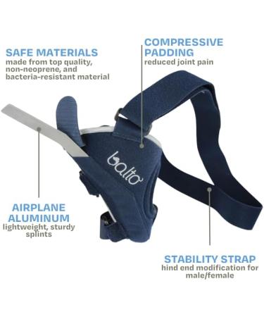 Balto Jump CCL Brace for Dogs - Large Left Leg Knee Support with Aluminum Splints - Pre/Post Surgery Injury Prevention - Buy Online on GoSupps.com