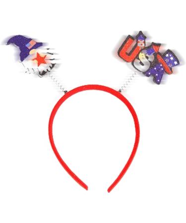 Uozonit Independence Day Hair Accessories Patriotic Hair Bands | Cute Independence Day Headband | Patriotic Supplies Supplies Decorations Celebrating Freedom Rudolph Usa Model - Buy Online on GoSupps.com