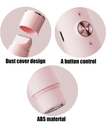 Womens Electric Shaver Bikini Trimmer with Double Heads Hair Removal with Ergonomic Design for Body Eyebrows Face Intimate Zones Ears Legs Pink - Buy Online on GoSupps.com
