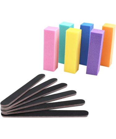 DOITOOL 2 Sets Mini Nail Brush Sanding Stripe Polishing Buffers Manicure Tools Professional Nail Files Gel Nail Polishes Nail Care Kit Nail Buffer Nails Gel Kit Pedicure Brush King - Buy Online on GoSupps.com
