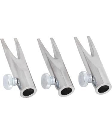 Eyebrow Sharpener Tool Portable Metal U-Shaped Slot Eyebrow Sharpener Aluminum Alloy for Home (Silver) - Buy Online on GoSupps.com