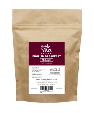 The Tea Masters Prism Tea Bags - English Breakfast Premium (1x100)