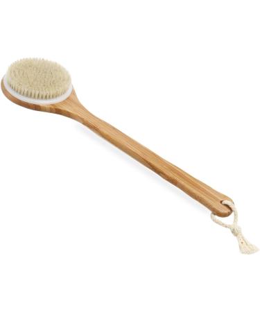 ULTNICE Long Handle Bath Brush - Body Brush for Shower & Bath | International Shipping Available - Buy Online on GoSupps.com