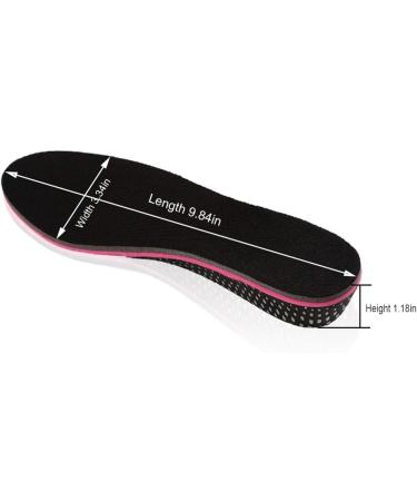 Height Increase Insole for Women - 3CM Full Length Heel Lift Inserts | Comfortable Elevator Shoe Conversion - Buy Online on GoSupps.com