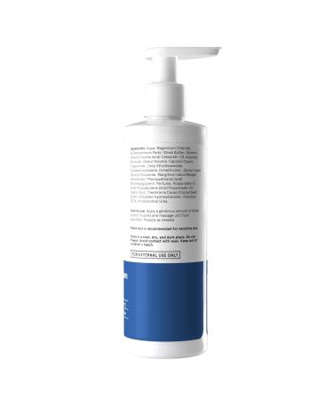 10% Magnesium Sleep Body Lotion 200ml | For Muscle Recovery & Relaxation | Infused with Shea Butter & Lavender | Mildly Scented Lightweight & Non-Greasy Formula - Buy Online on GoSupps.com