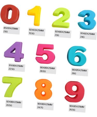 Alipis 10pcs Silicone Molds Silicone Baking Mold Number Molds Number Fondant Mold 10 Piece Set Fudge - Buy Online on GoSupps.com