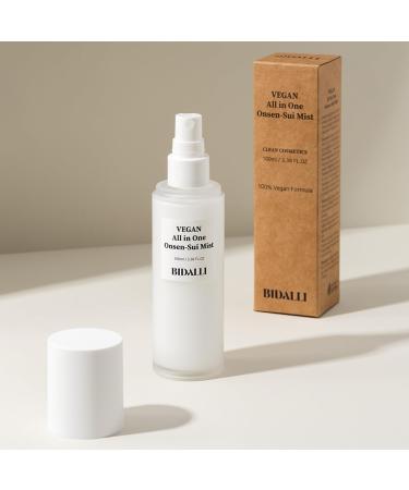 Vegan All-in-One Onsen-Sui Mist 100ml - 100% Vegan Cruelty-Free Beauty for Acne-Prone & Sensitive Skin - Buy Online on GoSupps.com