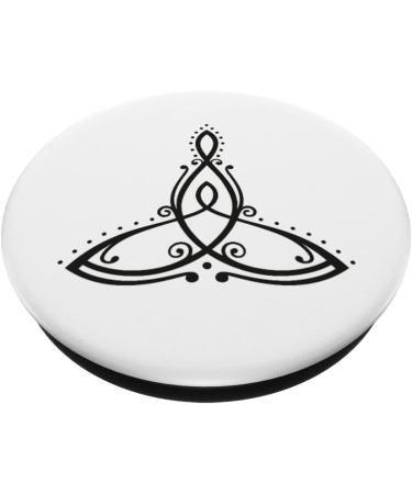 Celtic Motherhood Triquetra Trinity Knot PopSocket - Black - Buy Online on GoSupps.com