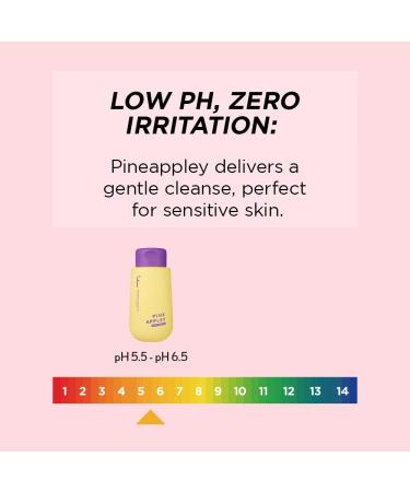 Pineappley Body Wash - Nourishing Daily Cleanser with Pineapple Extract Ceramide & LHA for Sensitive Skin - Hydrating & Soothing - 13.5 Fl oz - Buy Online on GoSupps.com
