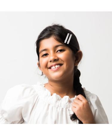 Mandala Crafts Silver Alligator Hair Clips 2.25 Inch Pack of 200 - Hair Bow, Cutting, Hairdressing, Curl - Professional Salon Tool for Women & Girls - Buy Online on GoSupps.com