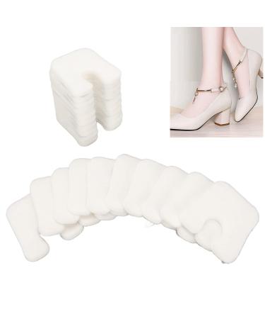 10 Pairs Callus Pads - Self-Adhesive U-Shaped Felt Horseshoe Pads for Foot Rubbing, Blisters, and Corns - Men's Foot Care Solution - Buy Online on GoSupps.com