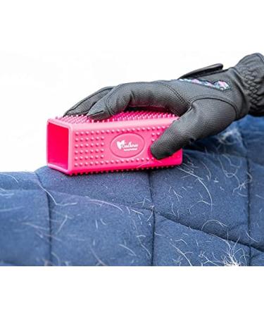 Soulhorse Pinky Silicone Brush - Ultimate Animal Hair Remover for Pets | Dog Cat Horse Hair & Lint Removal from Clothing Carpets Cars & Sofas - Buy Online on GoSupps.com