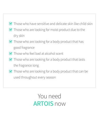 ARTois Body Wash - Hypoallergenic pH Balanced Perfumed for All Skin Types | 16.9 Fl. oz. Muguet Berga - International Shipping Available - Buy Online on GoSupps.com