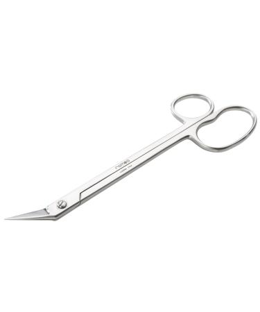 REMOS Toenail Scissors with Angled tip Made of Stainless Steel - 18 cm
