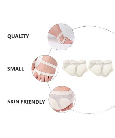 Buy 1 Pair Practice Sole Cover Socks - Five Finger Boat Socks & Metatarsal Pads for Dance | Optimal Comfort & Performance - Buy Online on GoSupps.com