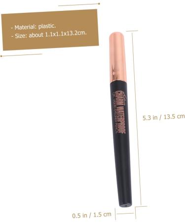 Balacoo 2pcs Waterproof Eyeliner Pencil Eye Liner Liquid Liner Eyeliner Waterproof Make up Liquid Eyeliner 1 count (Pack of 1) As Shownx2pcs - Buy Online on GoSupps.com