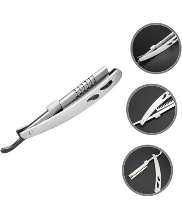 Stainless Steel Minkissy Razor Holder & Beard Blade Stand - Durable & Foldable Design for Men - Buy Online on GoSupps.com