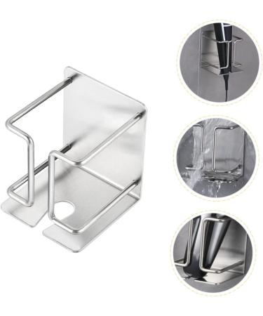 Ipetboom Stainless Steel Razor Hanger Wall Stand | Metal Organizer Holder for Electric Shavers & Hair Dryers | Durable Inoxlm Storage Solution - Buy Online on GoSupps.com