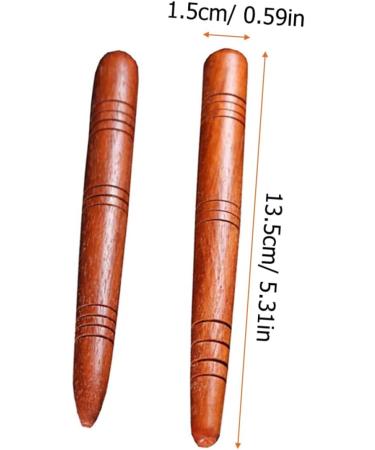 Shop Lurrose 4-Piece Acupuncture Massage Stick Set | Thai Reflex Zone & Trigger Point Tool for Foot & Hand Relief International Shipping Available - Buy Online on GoSupps.com
