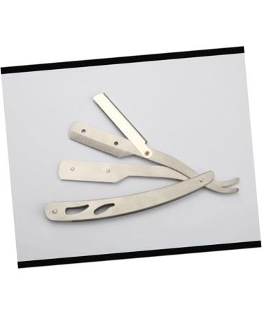 Beaupretty 6 StK Stainless Steel Hairdresser Razor - Professional Shaving Handbook & Precision Grooming Tool - Buy Online on GoSupps.com