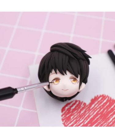 Nuoshen Miniature Nail Art Brushes Set for Fine Detailing and DIY Nail Art - Buy Online on GoSupps.com