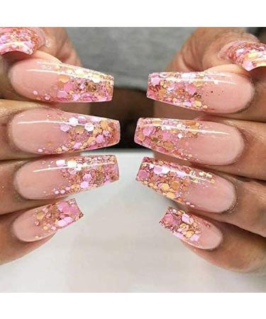 VOLODIA 8 Box Set Holographic Nail Glitter Mermaid Powder Flakes - Nail Art Pigment Dust Decoration for Manicure - Buy Online on GoSupps.com
