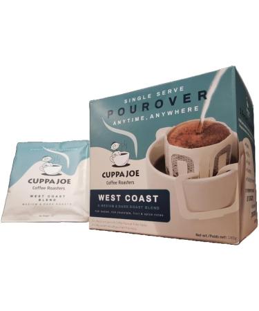 CuppaJoe Coffee Roasters Single Serve Pour Over Master Barista Bundle Ground Coffee Filter Packs 1.152 Kg 64 x 18g - Buy Online on GoSupps.com