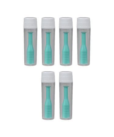 ULTECHNOVO 12 Pcs Contact Lens Suction Stick Contact Lens Plunger Suction Cup Scleral Cup Tweezers Contact Plunger Contact Helper Tool Contact Lens Applicator Remover Abs Rigid Greenx2pcs 5x0.8x0.8cmx2pcs
