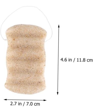 Angoily 1pc Bath Cotton Skin Care Sponge Scrub Sponge for Face Charcoal Sponge Makeup Removal Sponge Facial Sponges Exfoliating Sponge Remove Makeup Clean Gum - Buy Online on GoSupps.com