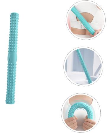Moon Hair Fork Handheld Massage Roller - Green Slipproof Hand Massager for Arm Strength & Fascia Relief - Buy Online on GoSupps.com