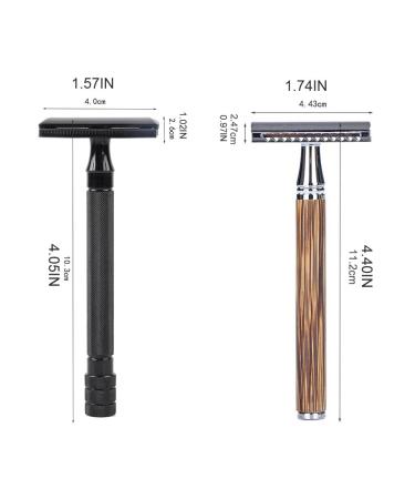 Long Handle Double Cutter Razor Planer | 5 Blades Hair Removal Razor for Men & Women | Eco-Friendly Recycling Box - Buy Online on GoSupps.com