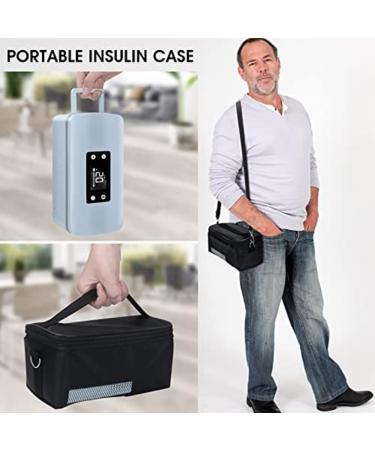 Fupeen Medicine Cooler with Durable Battery Adjustable Temperature Suitable for Long Flight US Plug - Buy Online on GoSupps.com