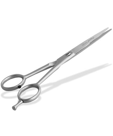 Fell shear dog hair scissors from Solingen Hair scissors with one -sided micro toothing stainless steel rustproof 15.24 cm dog cups with a sharp cut for precise fur care for dogs and cats 6 inches - Buy Online on GoSupps.com