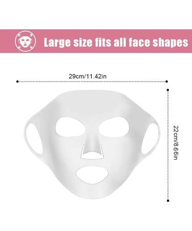 Reusable Silicone Face Mask Cover - 1 Piece (2 Pack) | Vapor-Water-Density Beauty Mask for Ultimate Comfort - Buy Online on GoSupps.com