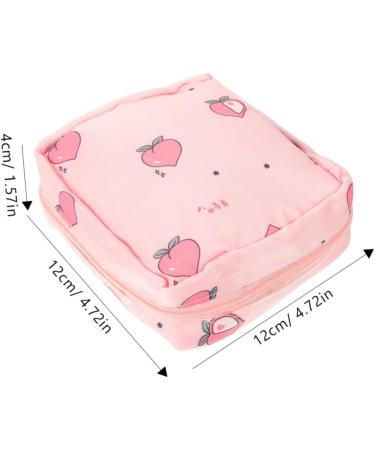 Goohochy 4-Piece Portable Ice Cream Bag Set | Multi-Purpose Menstrual Bandage & License Holder | Stylish Time Fabric Handbag - Buy Online on GoSupps.com